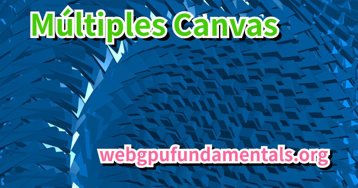 Múltiples Canvas en WebGPU